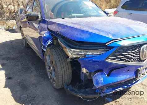 2022 Acura Mdx A-Spec Package из США, поврежденный, VIN 5J8YE1H08NL013083